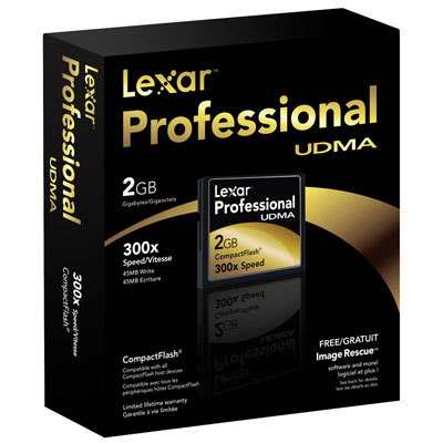 Lexar 2GB 300x Professional UDMA Compact Flash
