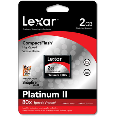 2GB 80x Premium Compact Flash