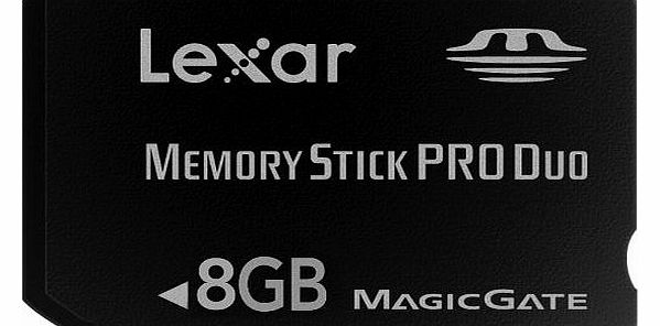 8GB High Speed Memory Stick PRO Duo Gaming Edition