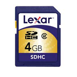 Lexar 8GB SDHC Card - Class 2