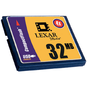 LEXAR Compact Flash 32Mb