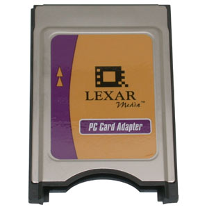 LEXAR Compact Flash PC Card Adapter