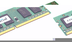 Crucial SODIMM Memory Module - 2GB - 204