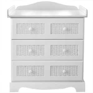Deauville Changing Chest- White