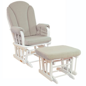 Hayley Glider Chair- Cushion Set- Beige
