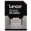 Lexar Media RS Multimedia CARD 512 MB