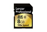 Lexar Professional 133x Secure Digital Card (SDHC) CLASS 6 - 8GB