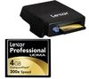 LEXAR Professional 300X UDMA 4 GB CompactFlash Memory