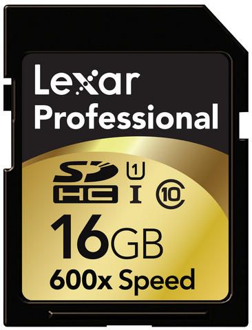 Lexar Professional 600x SDHC UHS-I CLASS 10 - 16GB