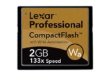Lexar Professional Series 133X Compact Flash Card - 2GB