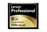 Lexar Professional Series 233X Compact Flash Card - 8GB