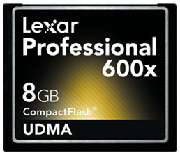 Lexar Professional Series 600X Compact Flash