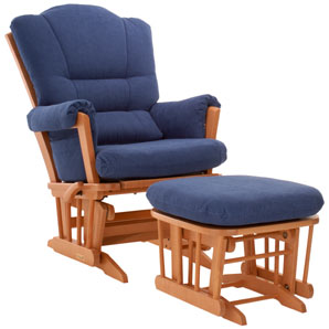 Sophie Glider Chair Cushion- Bluebell