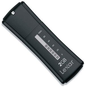 USB 2.0 Flash / Key Drive - 2GB - JumpDrive Secure II Plus