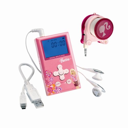 Barbie MP3 Player & Mini Speaker Pack