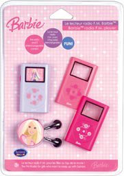 Barbie Pretend MP3 Player with FM Radio