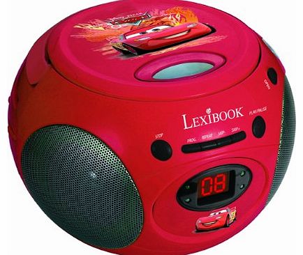 LEXIBOOK  Disney Cars Radio CD Player