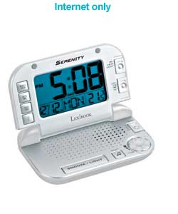 Lexibook Serenity Travel Alarm Clock