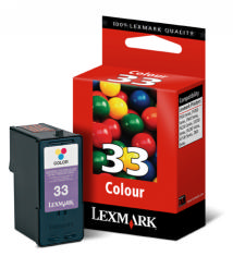 Lexmark 18C0033E Lexmark Colour Cartridge No. 33
