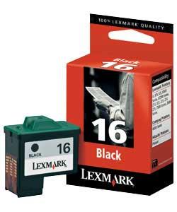 No 16 10N0016 Black Inkjet Cartridge
