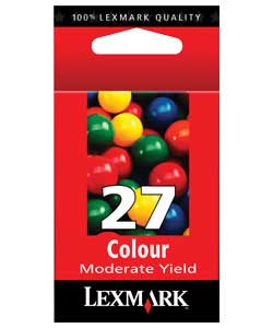 No 27 Colour Ink Cartridge