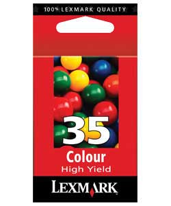 No 35 18C0035E Colour Ink Cartridge