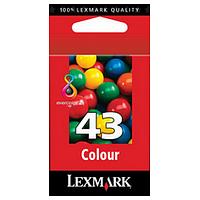 Lexmark No 43 Colour Print Cartridge