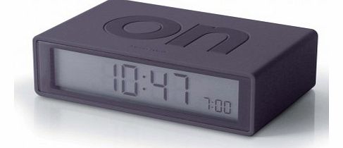 Lexon LCD Flip alarm Dark grey `One size