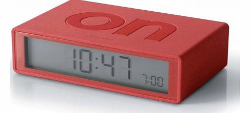 LCD Flip alarm Red `One size