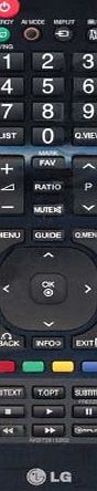 LG Electronics *GENUINE* LG LCD /PLASMA /LED TV REMOTE CONTROL FOR MODELS 19LD350/ 19LE3300/ 22LD350/ 22LE3300/ 26LD350/ 26LE3300, 32LD450/,32LE3300 , 32LD350, 37LD450 , 42LD450 ,47LD450