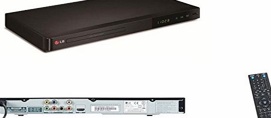 LG Electronics LG DP542H Multi Region DVD Player 1080p HD Upscaling DivX Support USB Playback - PAL 