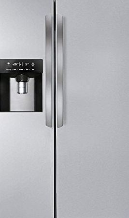 LG GSL325PVYV Non Plumbed American Fridge Freezer - Platinum Silver