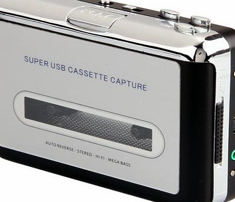 USB Audio Cassette Tape Converter to MP3 CD Player PC