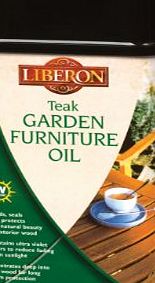 Liberon GFOTE1L 1L Garden Furniture Oil - Teak