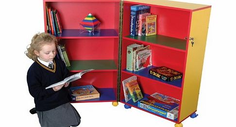 Mobile Fold Away Bookcase