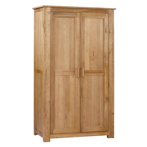Liberty Oak Double Full Hanging Wardrobe 1022.019