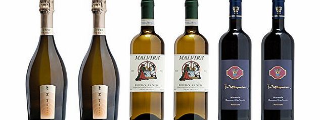 Libiamo Wines Mixed Smart Italian Wine Selection (Case of 6)