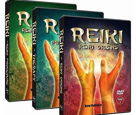 Reiki For Health Wealth & Happiness , Theory Principle and Myths Guide To Using and Practising Reiki, The Ancient Japanese Art Of Energy Healing. 3 DVD Set