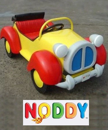 Noddy Red & Yellow Pedal Car