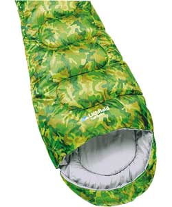 Lichfield Trail Camouflage 250gsm Sleeping Bag -