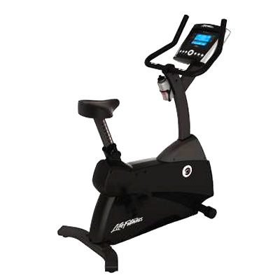 Life Fitness C1 Upright Cycle (Advanced Workouts Console) (C1 Cycle (Advanced Console) with assembly)