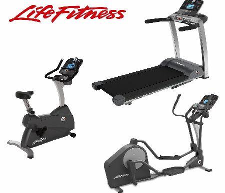 Cardio Package 1: F3 Treadmill; C3 Cycle  X3