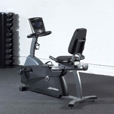 Life Fitness R1 Recumbent Cycle (Advanced Console) (With Delivery   Assembly)