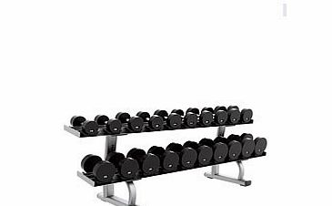 Life Fitness Signature Series Two Tier Dumbbell Rack