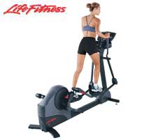 Life Fitness X5 Elliptical WITH ADJUSTABLE STRIDE