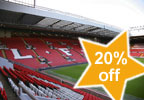 Lifestyle Tour of Anfield Stadium for Two Special Offer