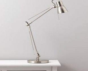 Arlington Chrome Effect Desk Lamp