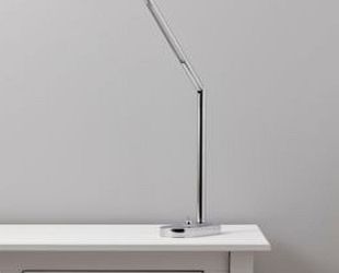 New York Chrome Effect Desk Lamp