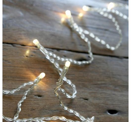 Lights4fun Battery Operated Fairy Lights with 10 Warm White LEDs by Lights4fun