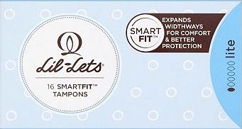 Lil-lets, 2041[^]10001970 Non-Applicator Tampons Lite 16 Pack